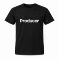 Producer T-Shirt in black