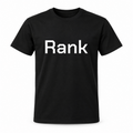 Rank T-Shirt in black