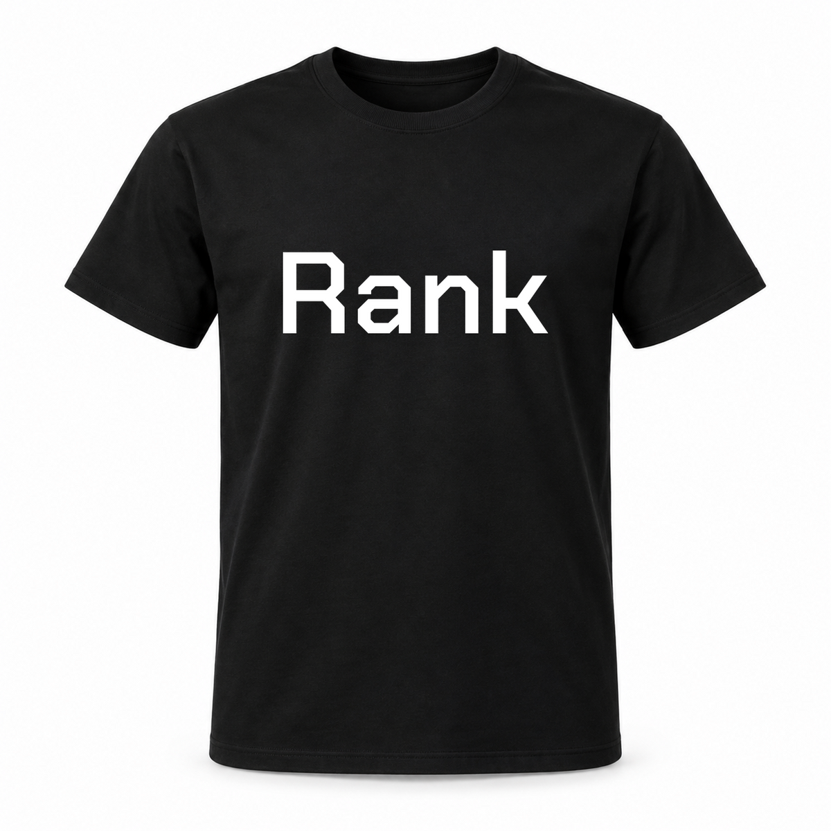 Rank T-Shirt in black