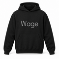 Wage Hoodie in black