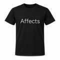 Affects T-Shirt in black