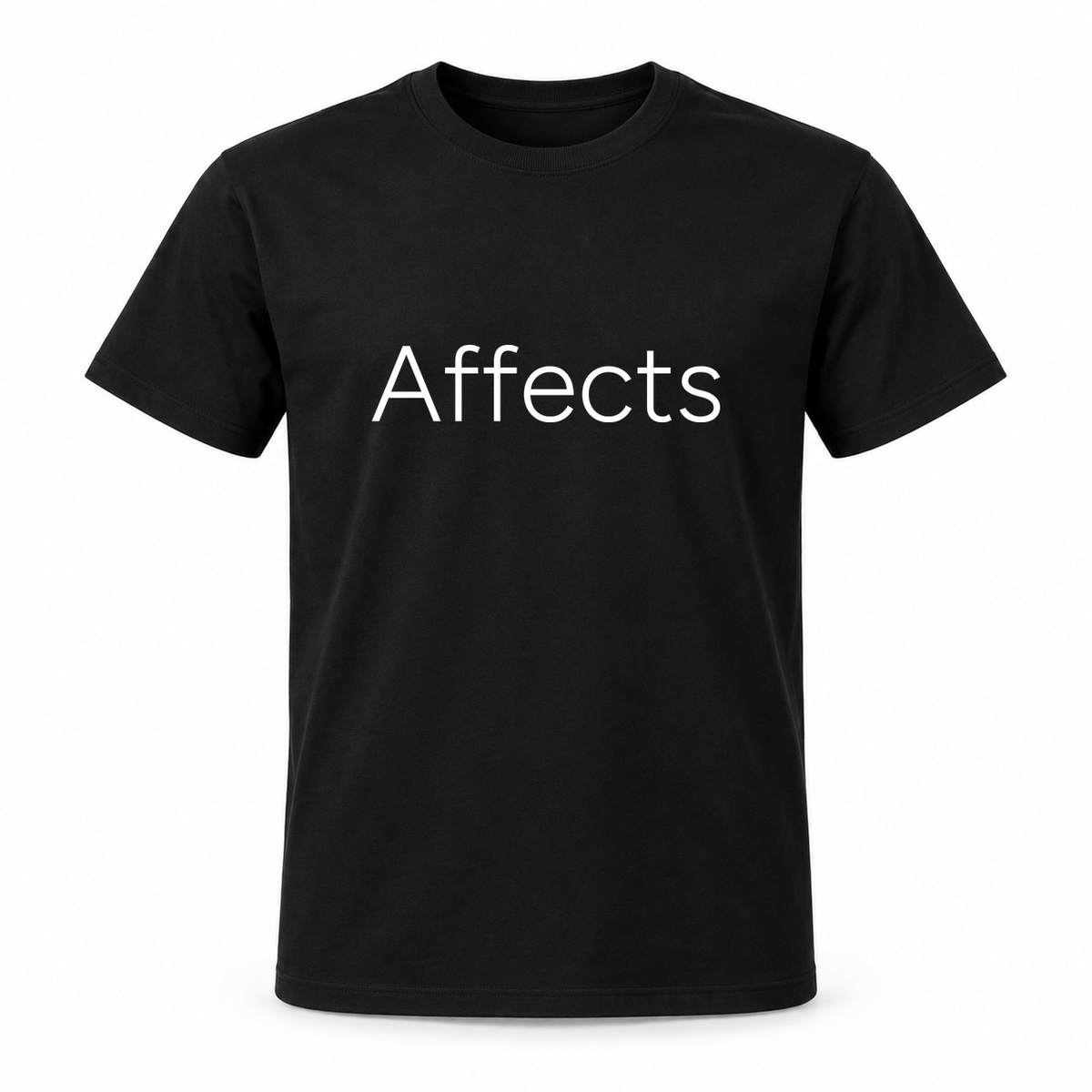 Affects T-Shirt in black