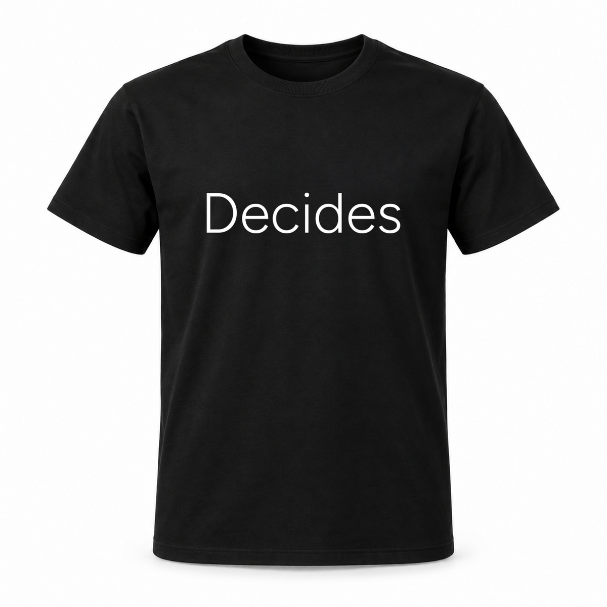 Decides T-Shirt in black
