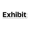 Exhibit die-cut sticker