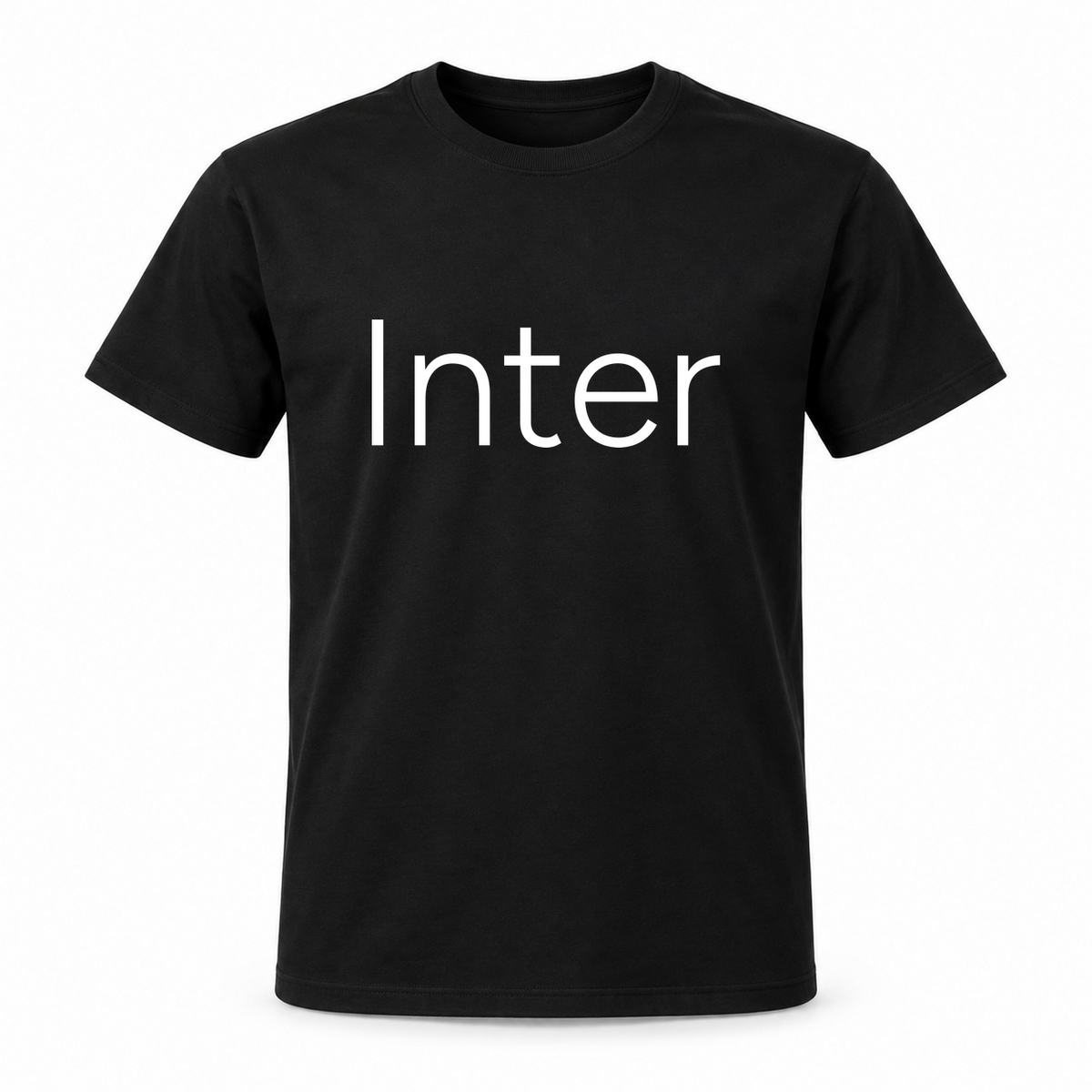 Inter T-Shirt in black