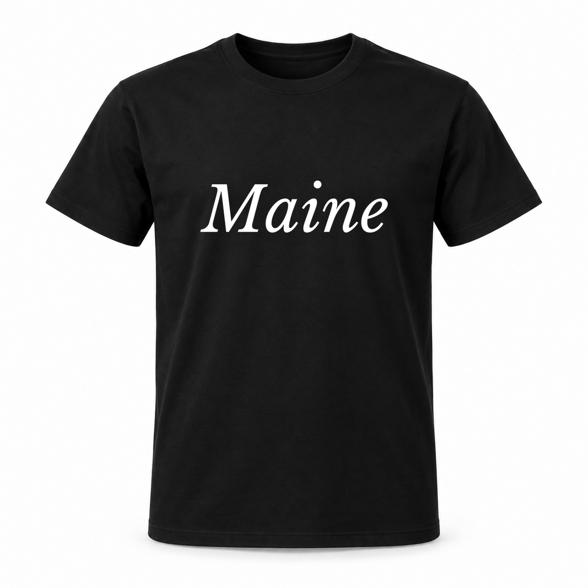 Maine T-Shirt in black