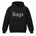 Bags Hoodie in black