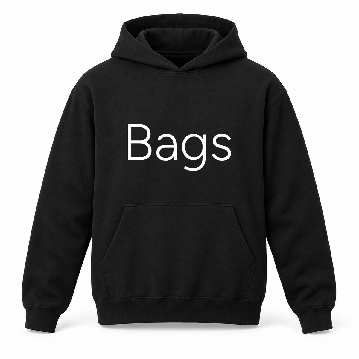 Bags Hoodie in black