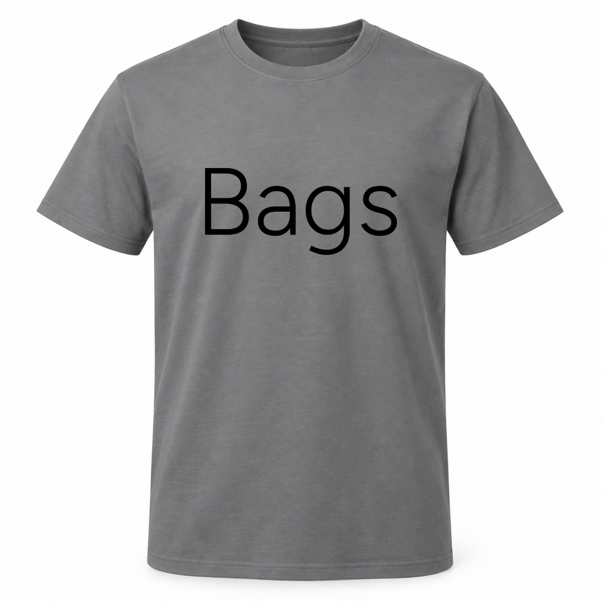 Bags T-Shirt in gray
