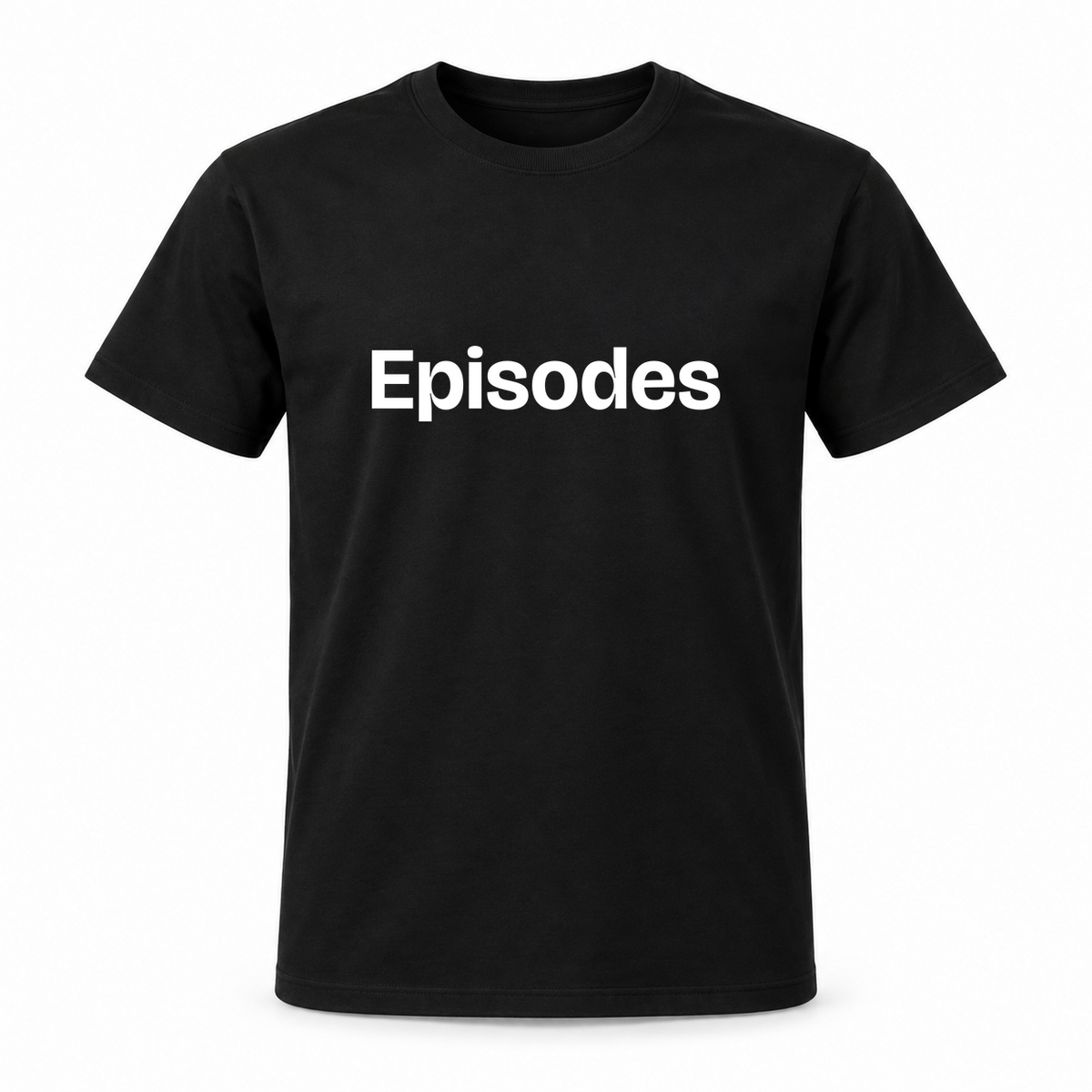 Episodes T-Shirt in black
