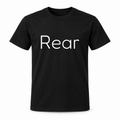Rear T-Shirt in black