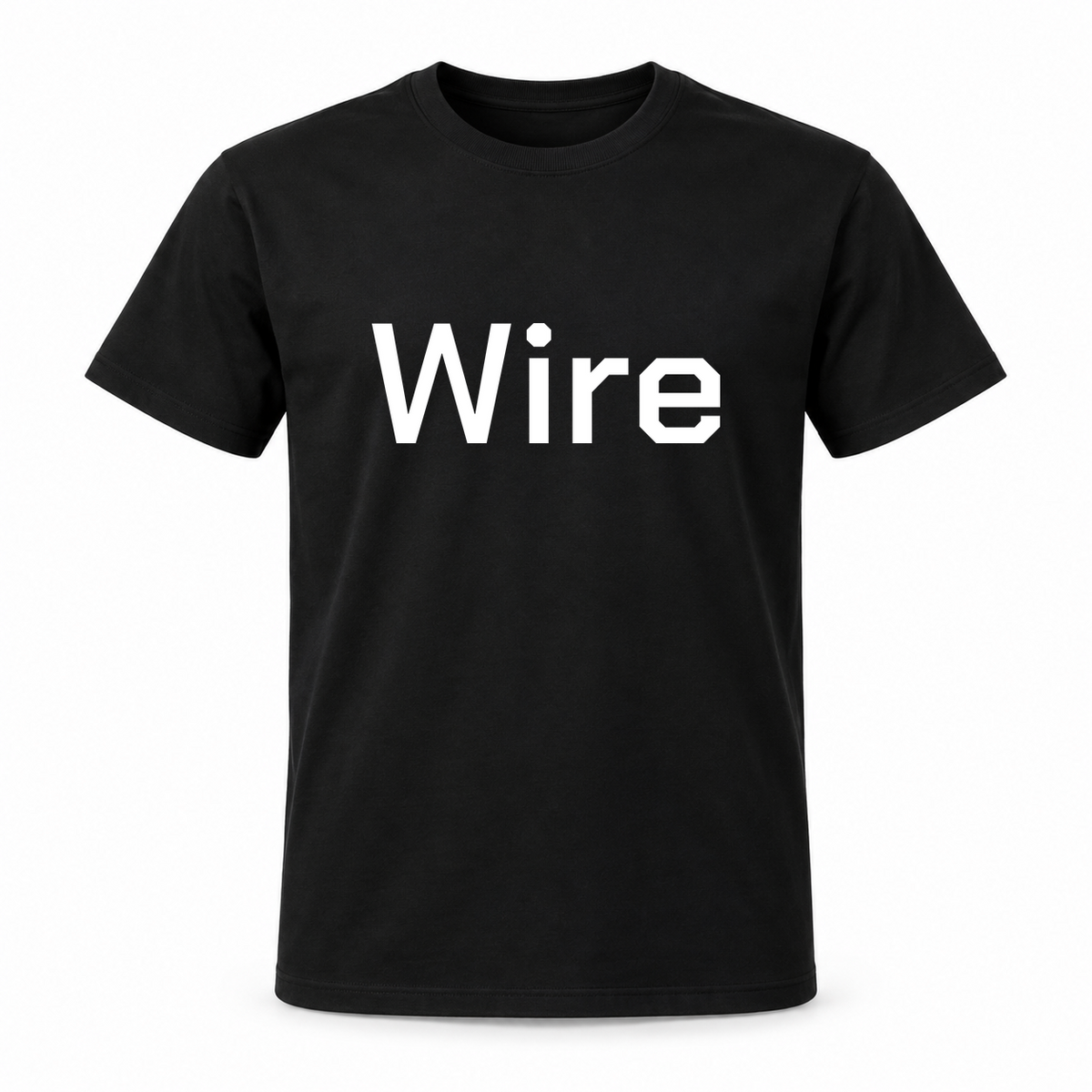 Wire T-Shirt in black