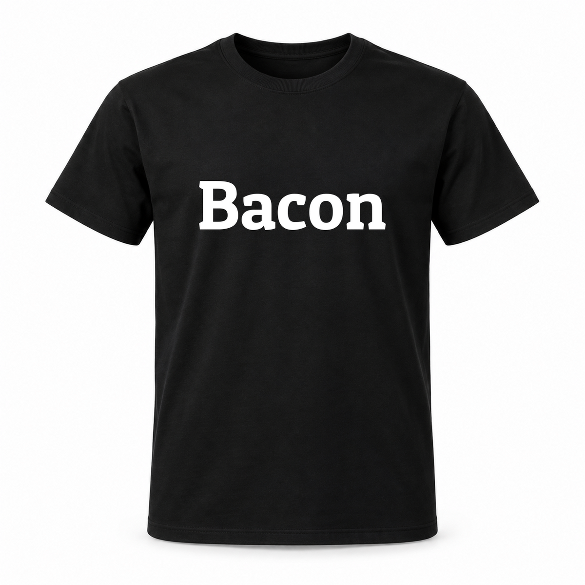 Bacon T-Shirt in black