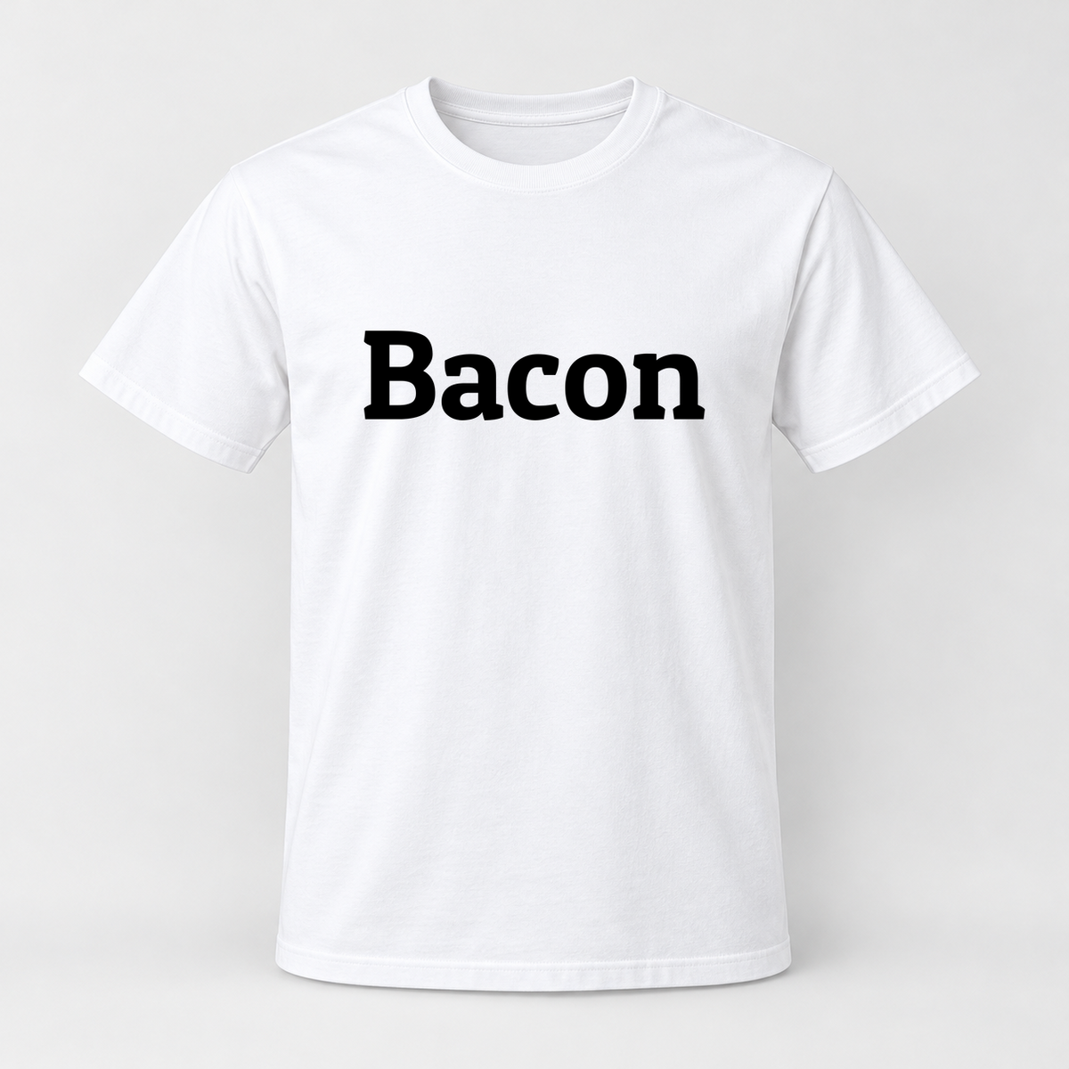 Bacon T-Shirt in white