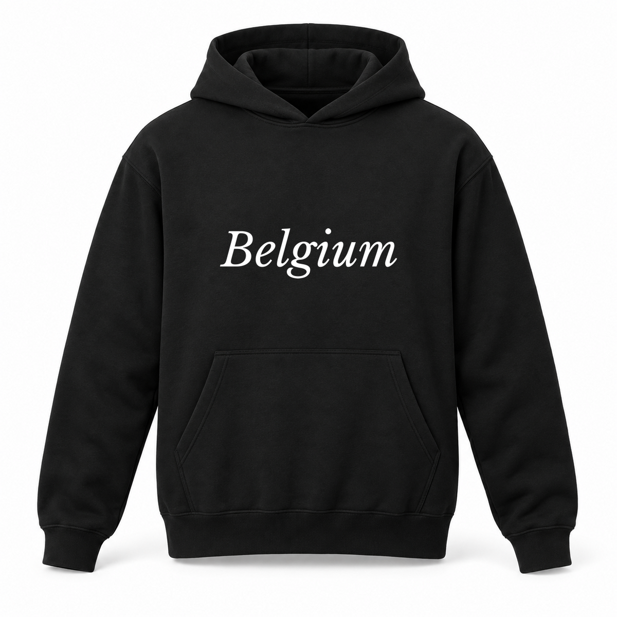 Belgium Hoodie in black