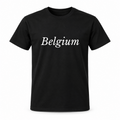 Belgium T-Shirt in black
