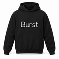 Burst Hoodie in black