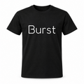 Burst T-Shirt in black