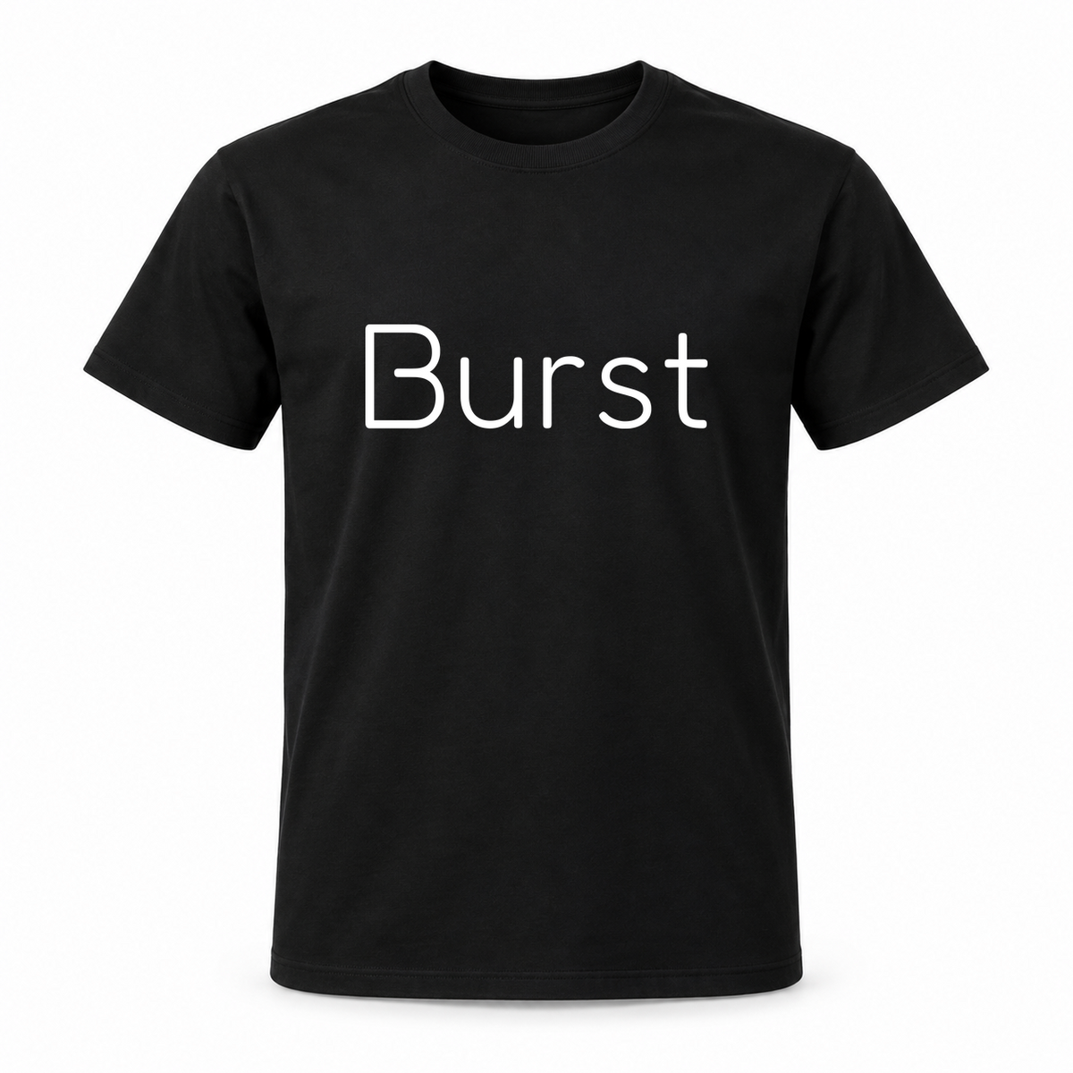 Burst T-Shirt in black