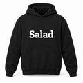 Salad Hoodie in black