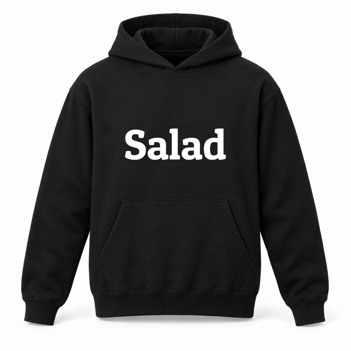 Salad Hoodie in black