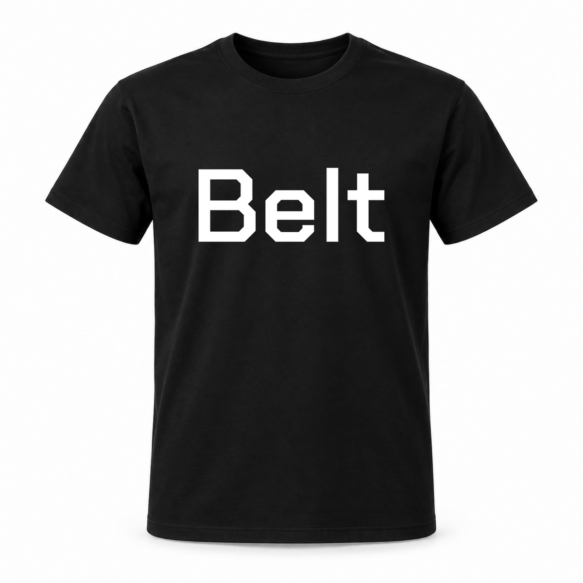 Belt T-Shirt in black