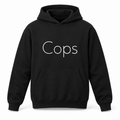 Cops Hoodie in black