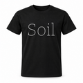 Soil T-Shirt in black