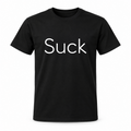 Suck T-Shirt in black