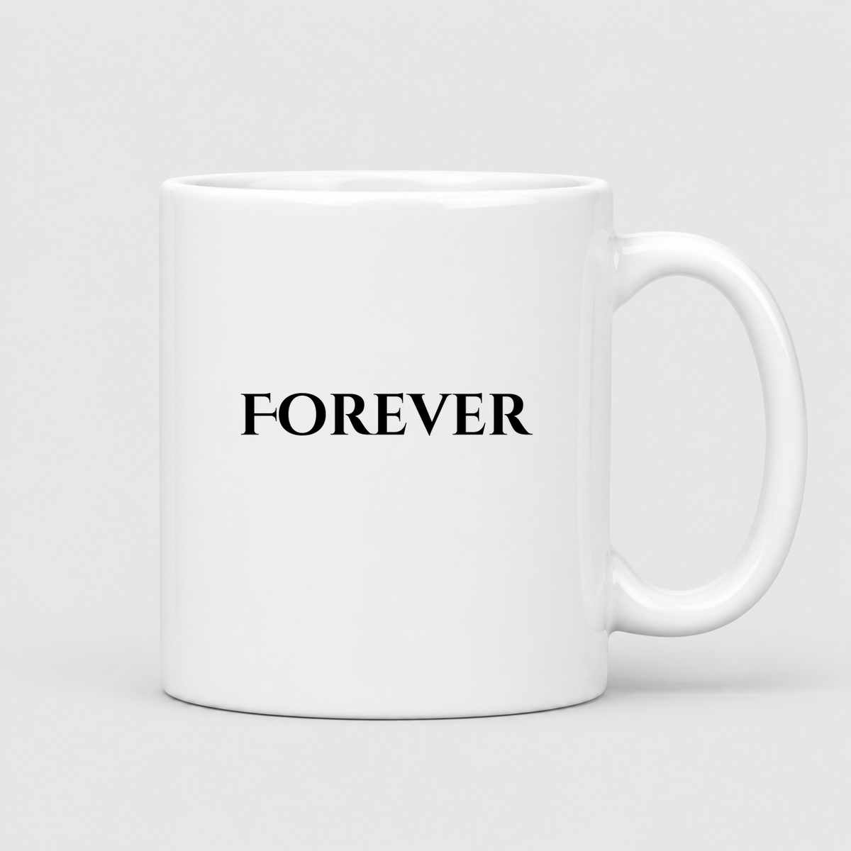 Forever Mug in white