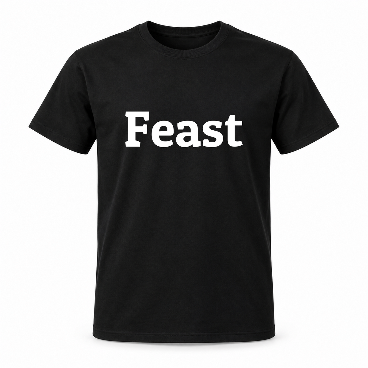 Feast T-Shirt in black