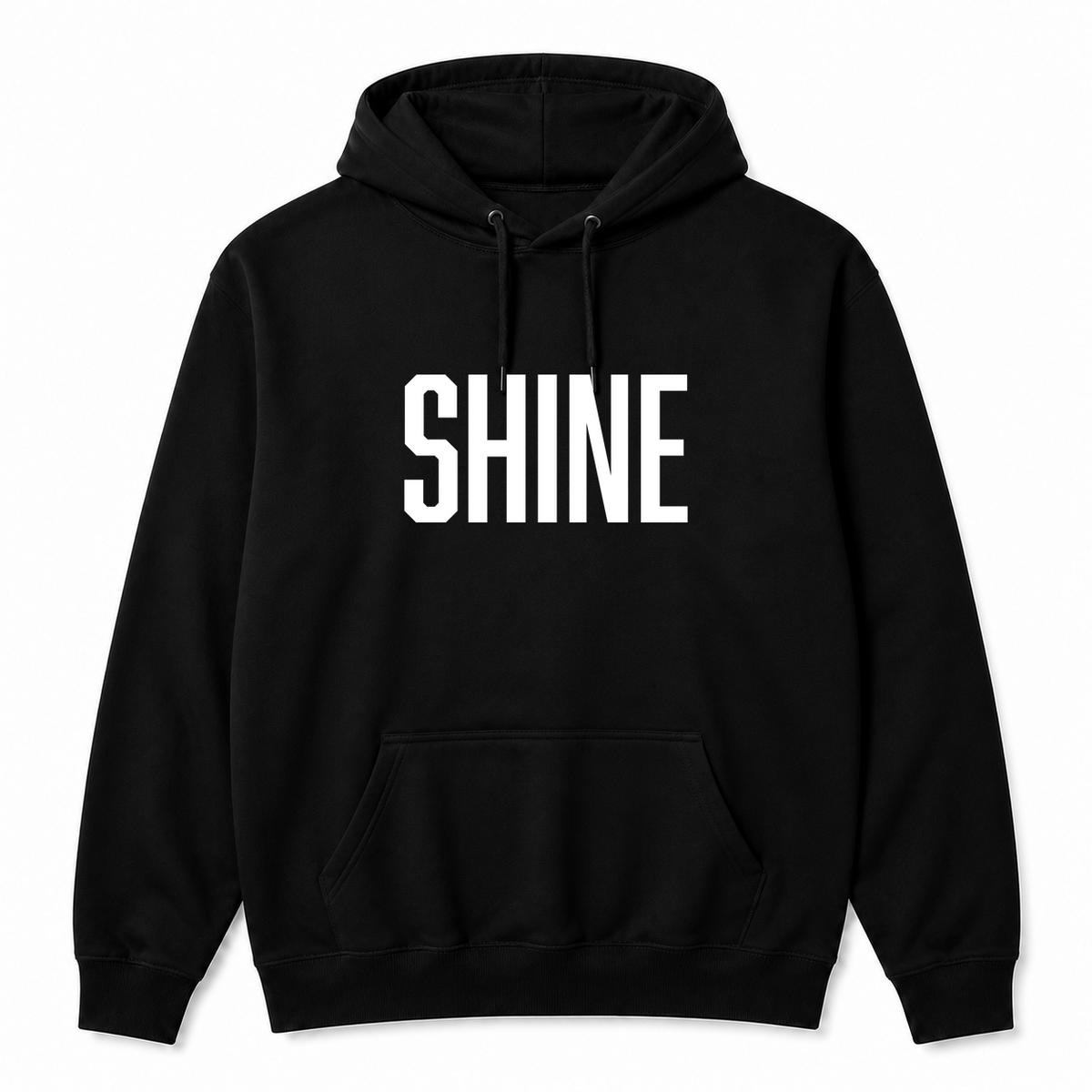 Shine Hoodie in black