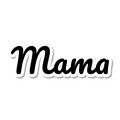 Mama die-cut sticker