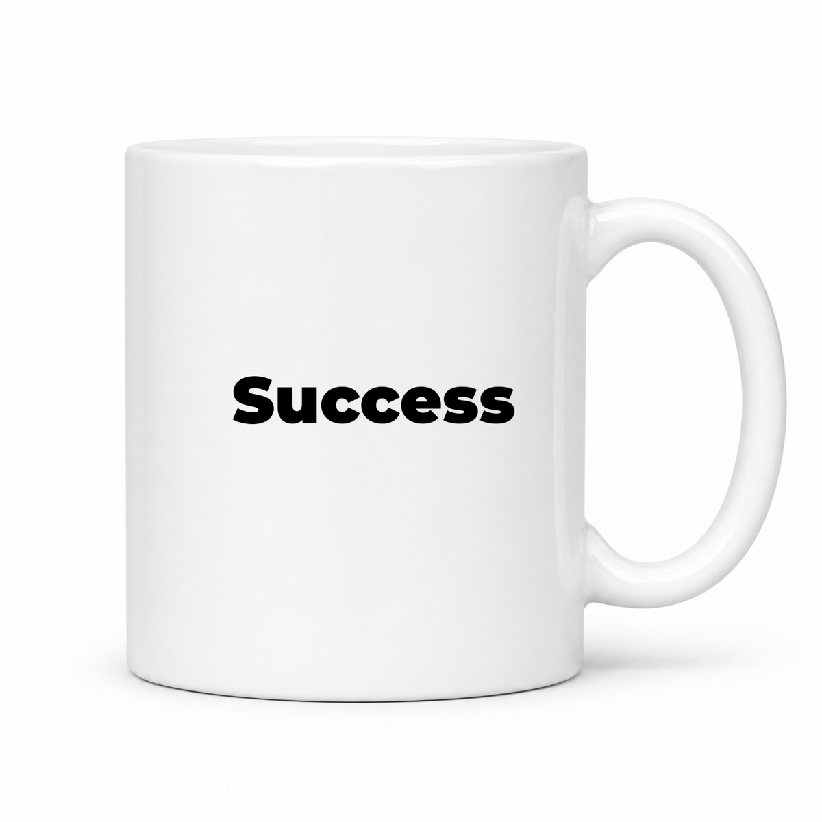 Success Mug in white