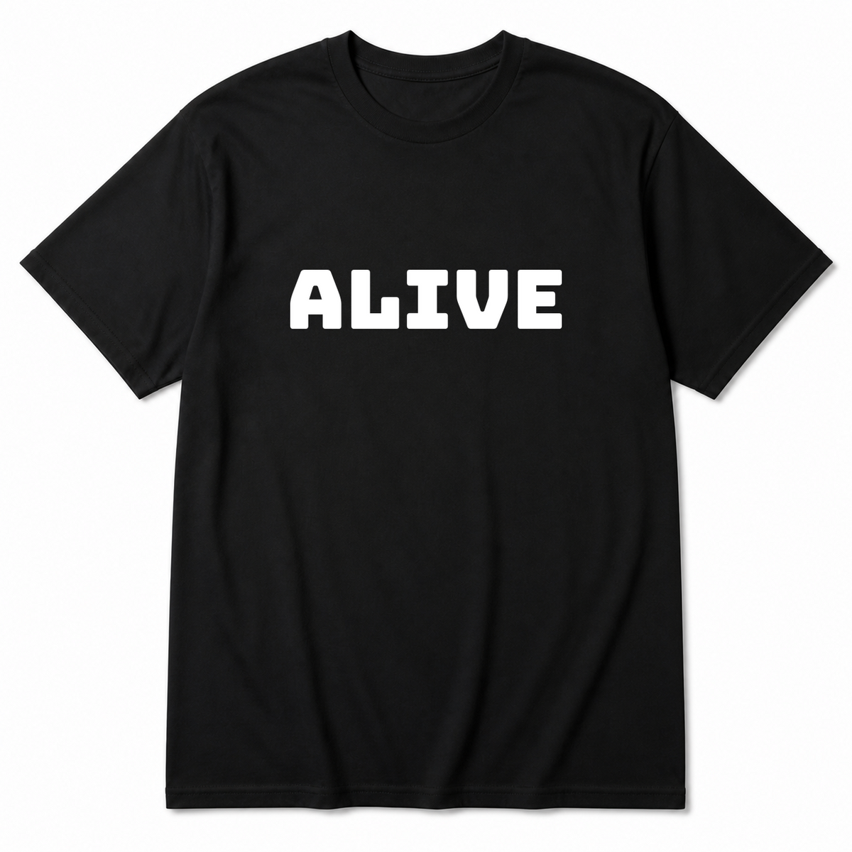 Alive T-Shirt in black
