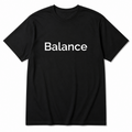 Balance T-Shirt in black