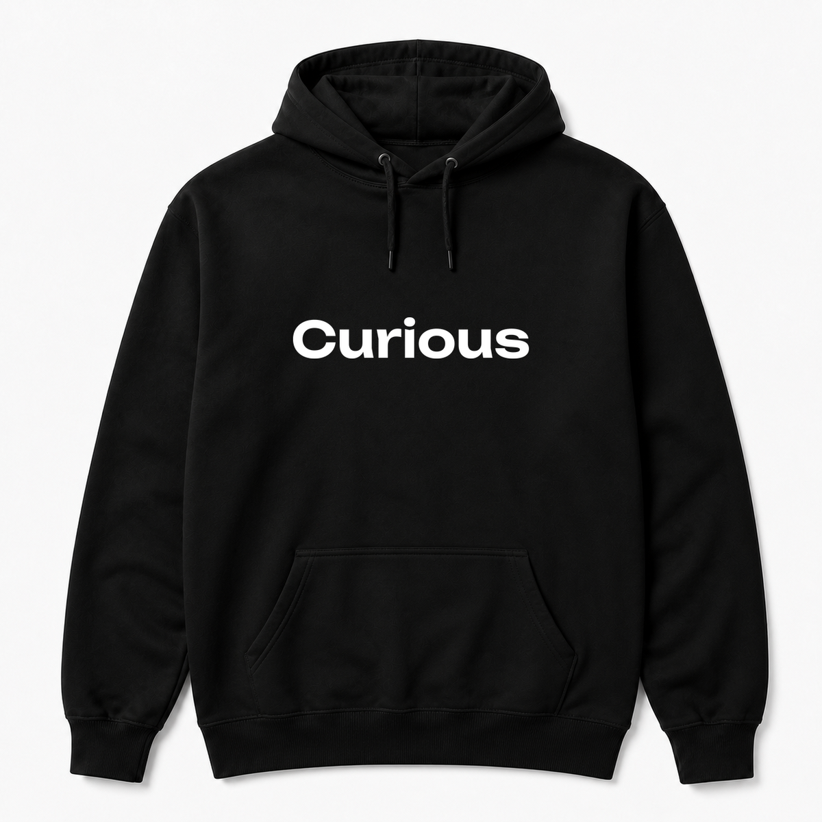 Curious Hoodie in black