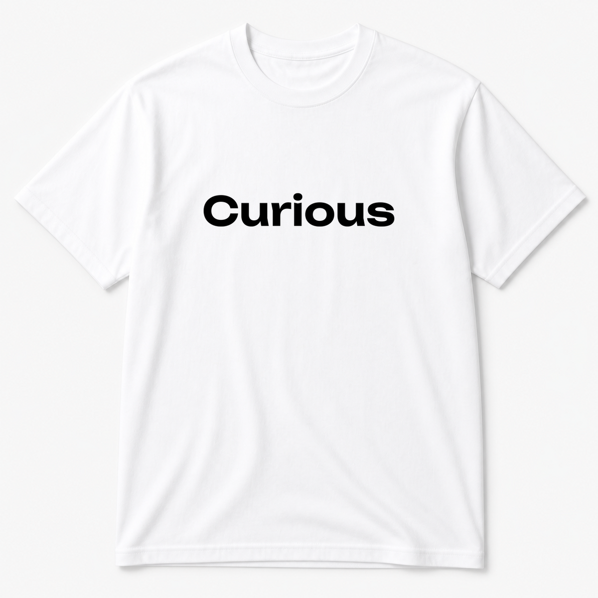 Curious T-Shirt in white
