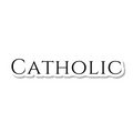 Catholic die-cut sticker
