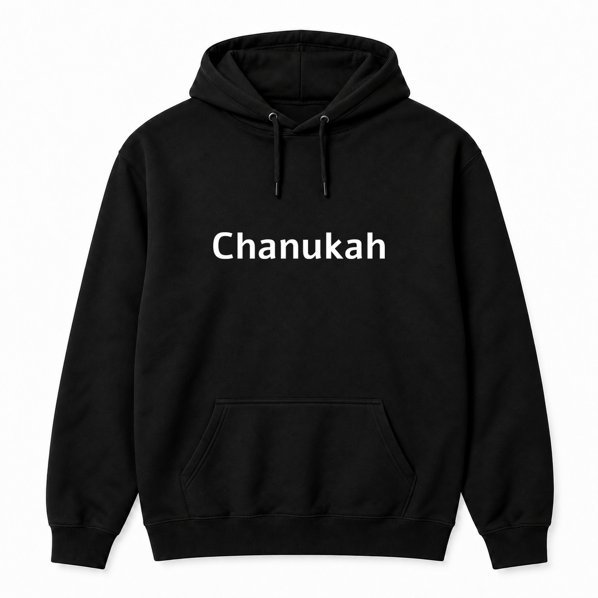 Chanukah Hoodie in black