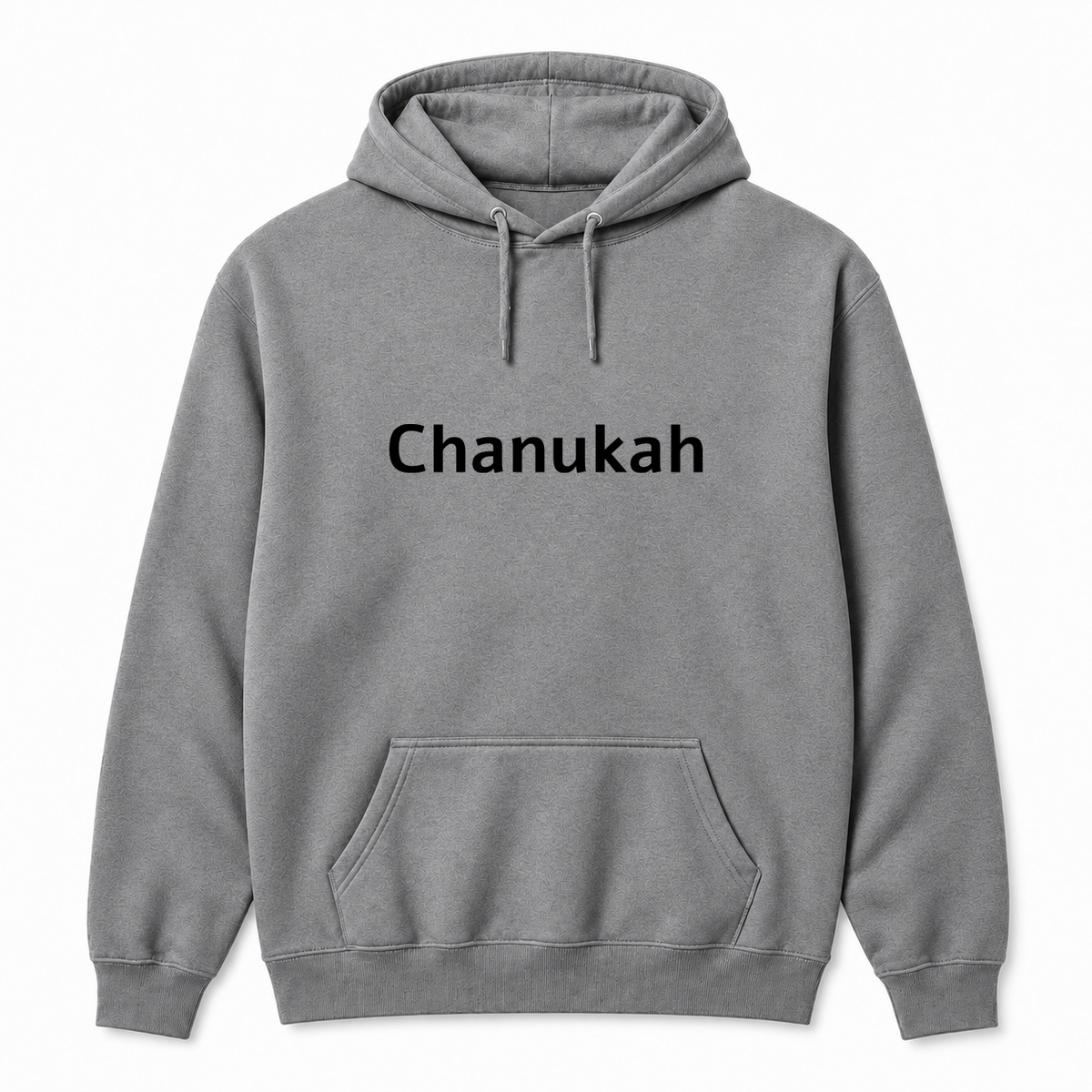 Chanukah Hoodie in gray