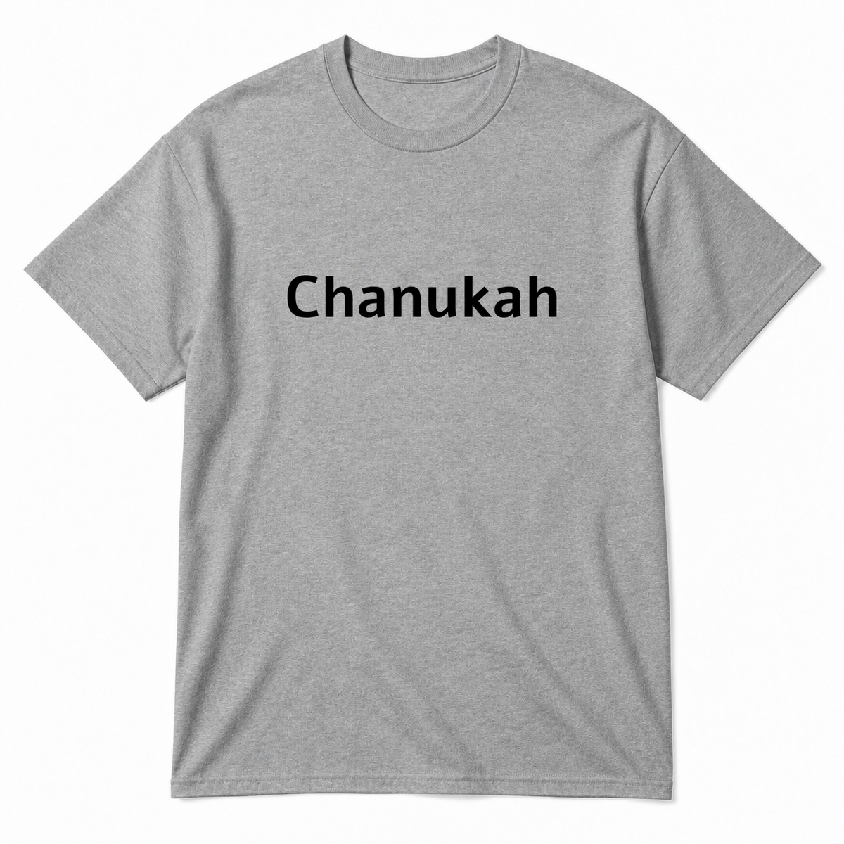 Chanukah T-Shirt in gray