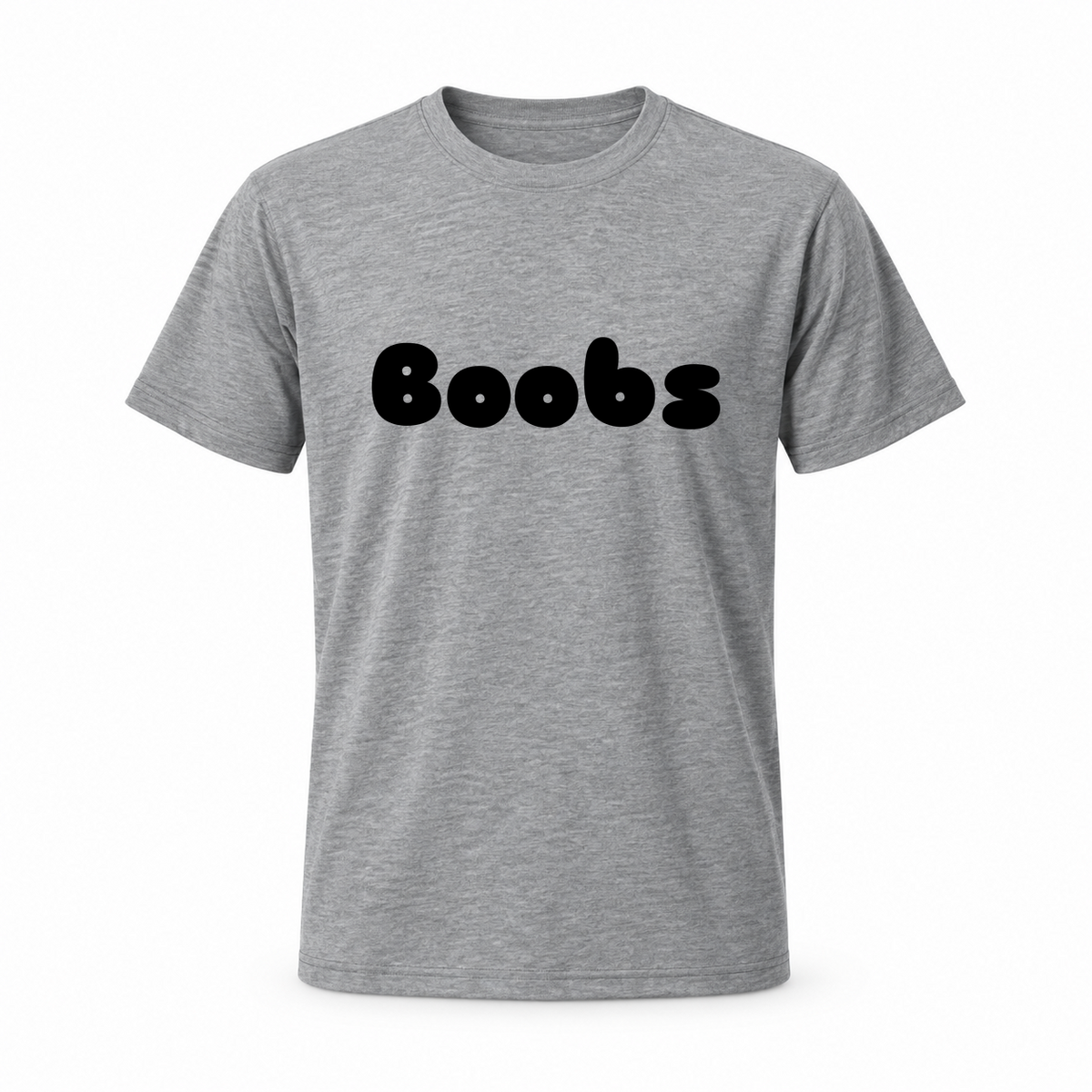 Boobs T-Shirt in gray