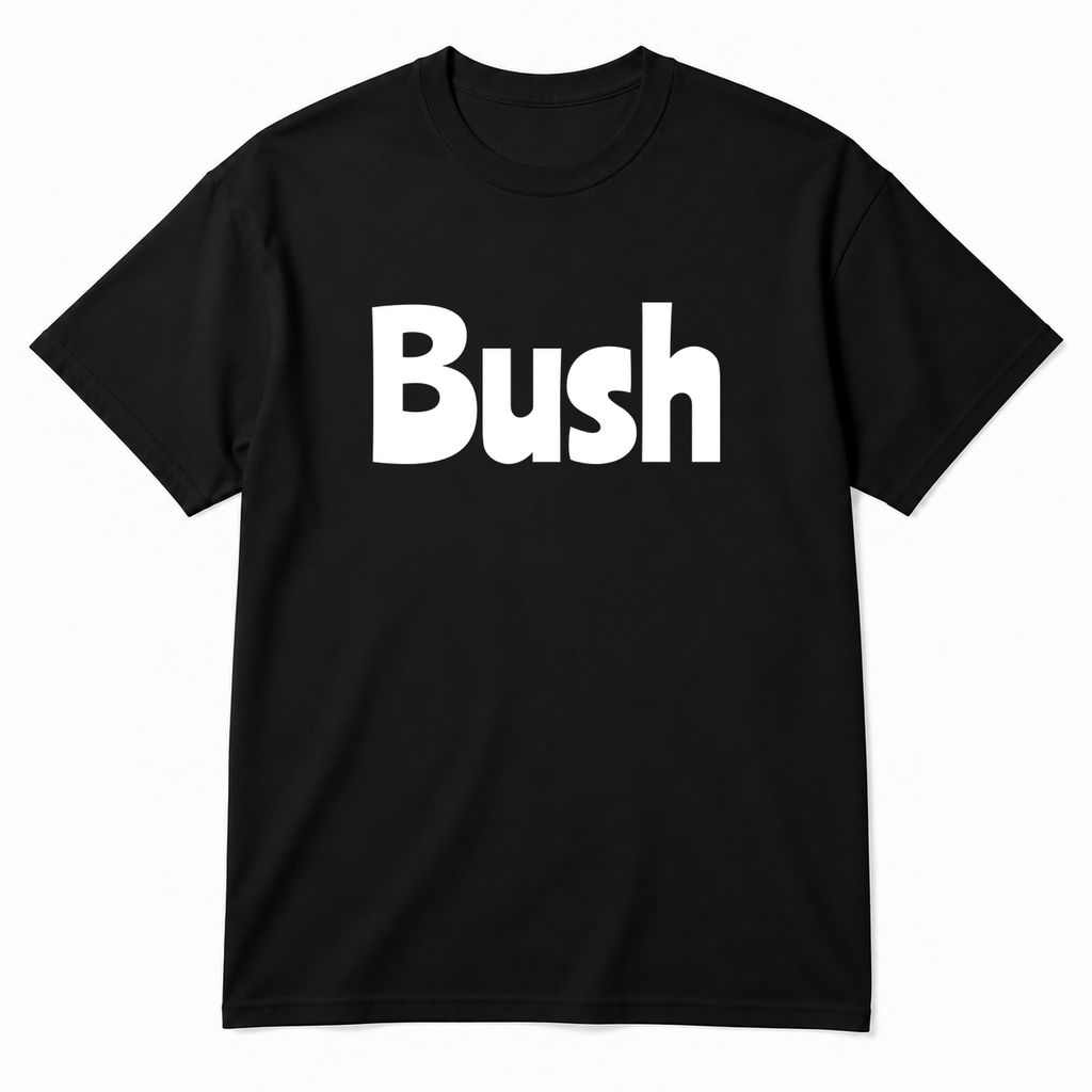 Bush T-Shirt in black
