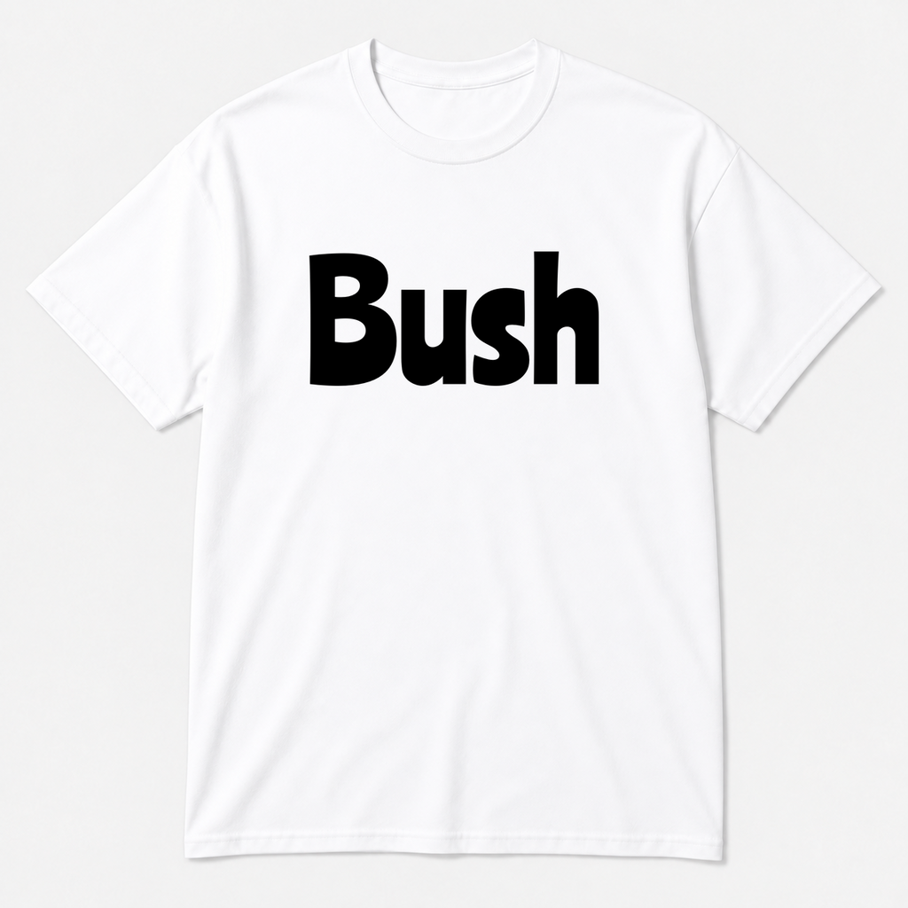 Bush T-Shirt in white