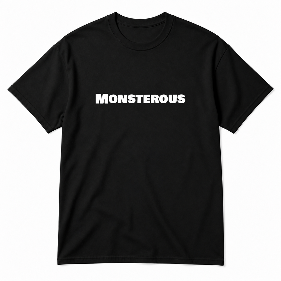 Monsterous T-Shirt in black