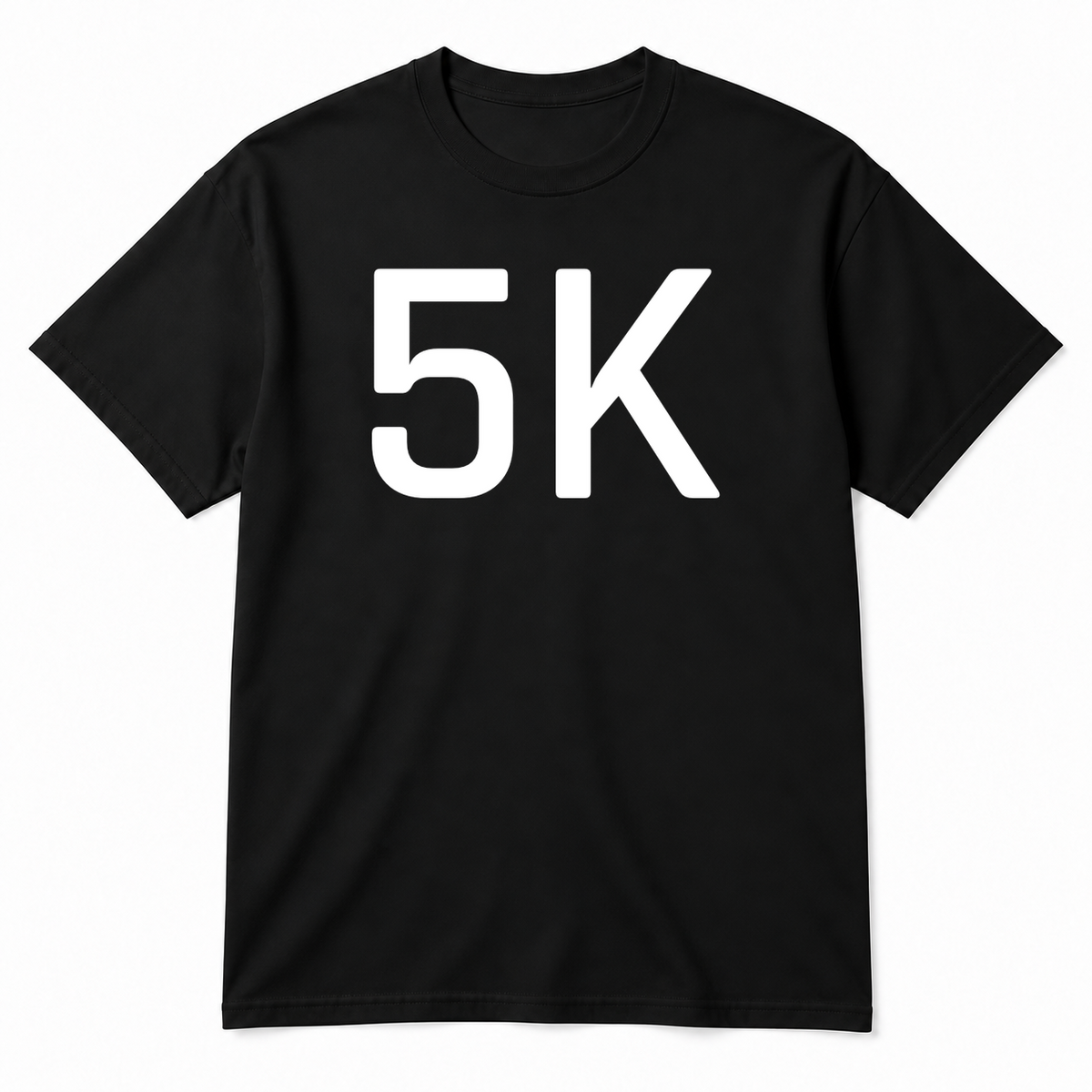 5K T-Shirt in black