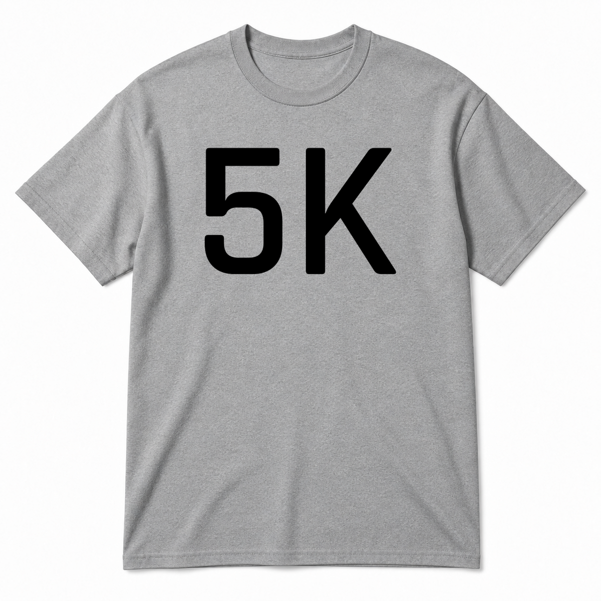 5K T-Shirt in gray