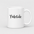 Yuletide Mug in white