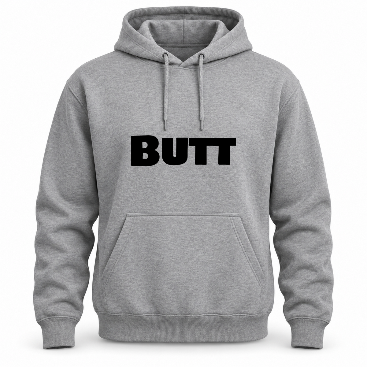 Butt Hoodie in gray